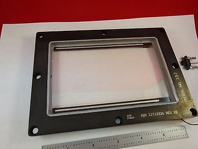 OPTICAL LARGE HEATED DISPLAY GLASS PANEL  LASER OPTICS AS IS BIN#Q7-C-08