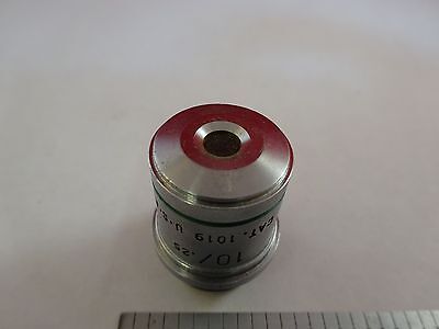 MICROSCOPE PART OBJECTIVE AO CAT 1019 10X AMERICAN OPTICS ACHRO AS IS BN#L3-E-20