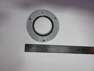 LEICA REICHERT POLYVAR COVER LENS OPTICS MICROSCOPE PART &IL-2-09