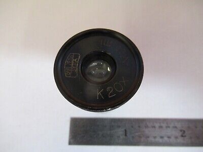 CARL ZEISS K20X MOBIMI EYEPIECE OPTICS MICROSCOPE PART AS PICTURED &8M-A-72