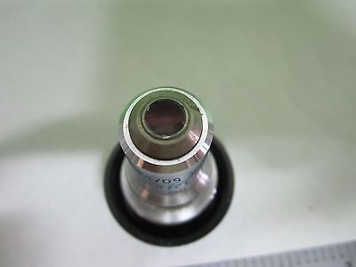 MICROSCOPE PART OBJECTIVE LEITZ GERMANY POL + IRIS UTK 32X AS IS OPTICS BN#S9-17