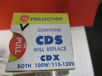 GE GENERAL ELECTRIC PROJECTION CDS 115V 100W   LAMP BULB AS PICTURED #TE-3