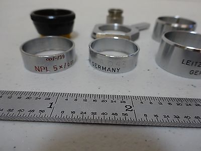 FOR PARTS MICROSCOPE PARTS LOT PIECES LEITZ GERMANY - OPTICS AS IS BIN#TB-5-2-99