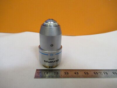 OLYMPUS JAPAN E A40 /160 OBJECTIVE OPTICS MICROSCOPE PART AS PICTURED 4B-FT-36