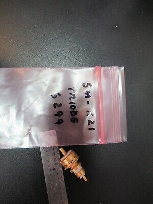 JAN 6299 ELECTRIC CERAMIC VACUUM TUBE LOW NOISE TRIODE AS PICTURED 5M-X21