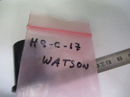 WATSON LONDON UK EYEPIECE 10X OPTICS MICROSCOPE  PART AS PICTURED #H9-C-17