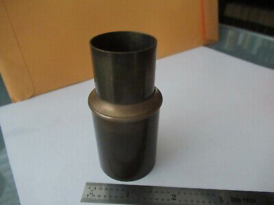 ANTIQUE BRASS ENGLAND HENRY CROUCH TUBUS MICROSCOPE PART AS PICTURED F3-A-12