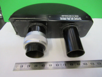 WILD HEERBRUGG BINOCULAR HEAD OPTICS M20 MICROSCOPE PART AS PICTURED R1-A-80