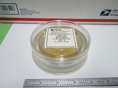 OPTICAL CX PL ZIRCONIUM OXIDE COATED LENS LASER OPTICS PHOTONICS BIN#R1-02