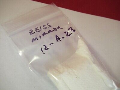 ZEISS GERMANY INTERFEROMETER MIRROR OPTICS MICROSCOPE PART AS PICTURED &12-A-24