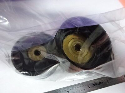 ZEISS KNOBS SET MICROSCOPE PART AS PICTURED &AB-22