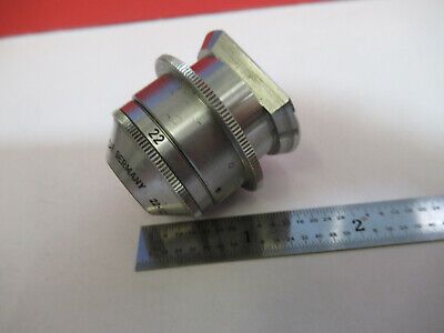 LEITZ GERMANY ULTROPAK 22-100 LENS MICROSCOPE PART OPTICS AS PICTURED &B1-A-74