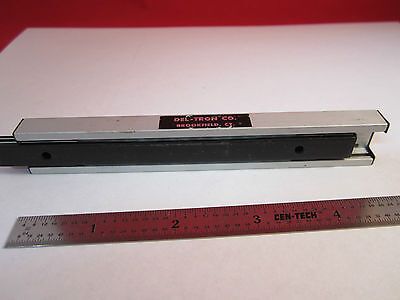 STAGE POSITIONING DEL-TRON SLIDE OPTICS MECHATRONICS BALL SLIDE BIN#3K-05