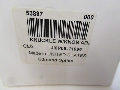 OPTICAL EDMUND PANAVISE KNUCLE KNOB ADJ LASER OPTICS AS PICTURED &80-A-35