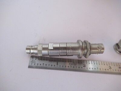 CONNECTOR ADAPTOR BNC to TRINAX RF MICROWAVE AS PICTURED #60-A-05