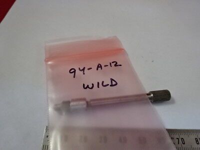 WILD HEERBRUGG SWISS M20 HEAD SCREW MICROSCOPE PART OPTICS AS IS &94-A-12