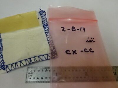 OPTICAL CONVEX CONCAVE LENS OPTICS AS IS #2-B-14