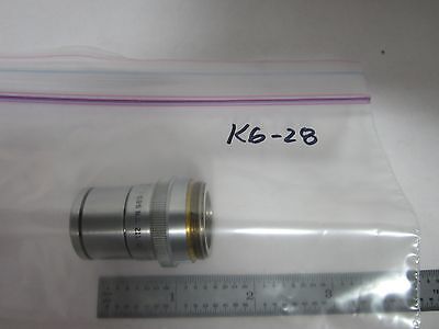 MICROSCOPE PART OBJECTIVE 80X FLAT FILED BAUSCH LOMB OPTICS AS IS BIN#K6-28