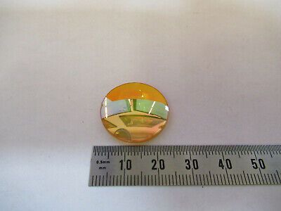 OPTICAL ZINC SELENIDE ZnSe INFRARED Bi CX LENS OPTICS AS PICTURED P6-A-162