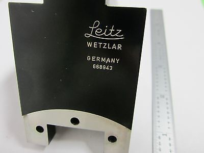 MICROSCOPE PART VINTAGE LEITZ GERMANY 668943 AS IS BIN#N9-13