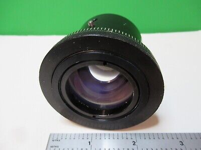 OPTICAL LARGE FOCUSABLE MOUNTED LENS OBJECTIVE LASER OPTICS AS PICTURED &18-B-12