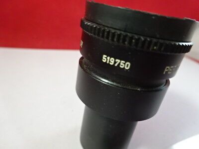 LEITZ GERMANY EYEPIECE OCULAR 519750 10X/18 MICROSCOPE PART AS IS &55R-A-39