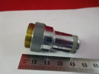 VICKERS ENGLAND UK OBJECTIVE 10X OPTICS MICROSCOPE PART AS PICTURED #5-A-53