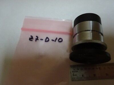 EYEPIECE 60X + MICROMETER OPTICS MICROSCOPE PART AS IS &Z7-D-10