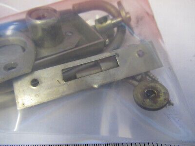 LOCK for WOOD CABINET ANTIQUE SEIBERT WETZLAR MICROSCOPE PART AS PIC &8z-a-105