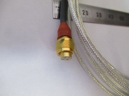 KISTLER FOUR PIN CABLE for ACCELEROMETER TRIAXIAL OR DC AS PICTURED W5-B-116