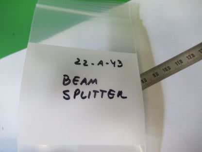 OPTICAL MOUNTED BEAM SPLITTER LENS LASER OPTICS AS PICTURED #22-A-43