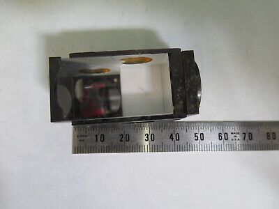 LEITZ WETZLAR GERMANY GLASS PRISM OPTICS MICROSCOPE PART AS PICTURED &Z9-A-69