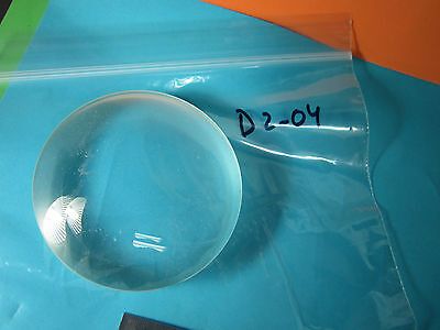 OPTICAL LARGE CONVEX CONCAVE LENS THICK LASER OPTICS BIN#D2-04