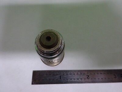 MICROSCOPE PART OBJECTIVE REICHERT 12.5X OPTICS #72-63