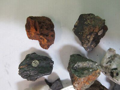 BAG OF MINERALS ROCKS LOT COLLECTION AS PICTURED &Z9-A-53