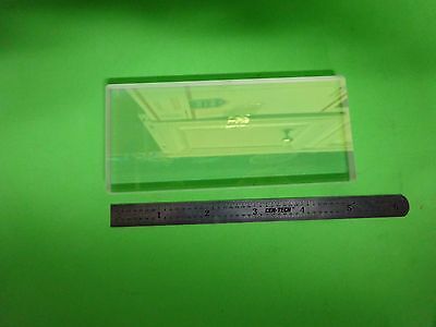 OPTICAL COATED RECTANGULAR WINDOW LASER OPTICS AS IS BIN#36-FT-11