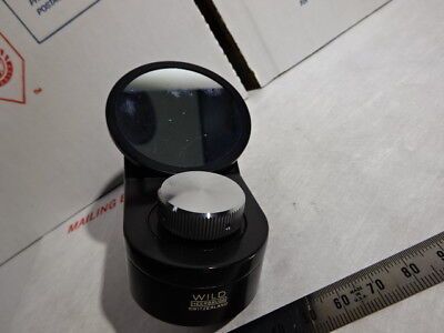 WILD SWISS M20 MIRROR ILLUMINATOR MICROSCOPE PART OPTICS AS PICTURED &96-16