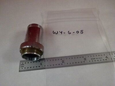 LEITZ WETZLAR GERMANY OBJECTIVE PL 16X MICROSCOPE OPTICS AS IS BIN#W4-G-05