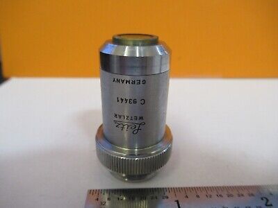 LEITZ WEZTLAR OBJECTIVE PL 16X INFINITY OPTICS MICROSCOPE PART AS PIC &H8-C-16