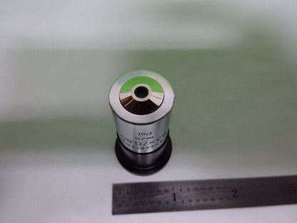 MICROSCOPE PART ZEISS GERMANY POLMI OBJECTIVE 63X POL OPTICS AS IS #AQ-04