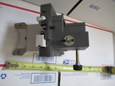 LEICA DMRB GERMANY STAGE TABLE HOLDER MICROSCOPE PART AS PICTURED &FT-6-183