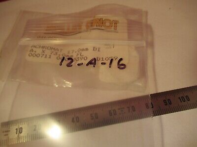 OPTICAL MELLES GRIOT LENS ACHROMAT 17mm dia 73mm FL OPTICS AS PICTURED &12-A-16