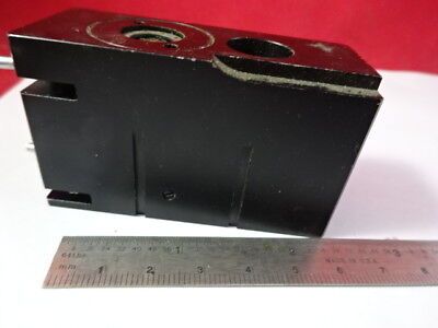 MICROSCOPE PART 563345 IRIS DIAPHRAGM SLIDE LEITZ GERMANY AS PICTURED &95-43