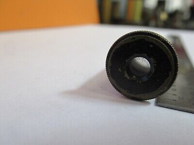 ANTIQUE BRASS RARE OCULAR lens OPTICS MICROSCOPE PART AS PICTURED &7B-B-78