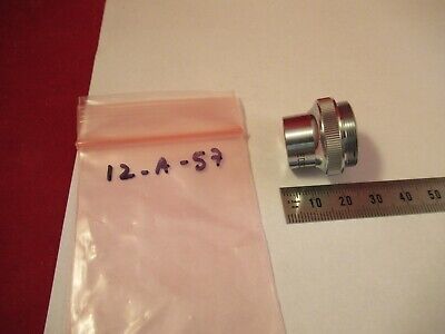 EDSCORP OBJECTIVE 5X MICROSCOPE PART OPTICS AS PICTURED &12-A-57