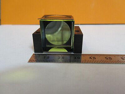 BAUSCH LOMB POL COATED PRISM HEAD OPTICS MICROSCOPE PART AS PICTURED &P6-A-57