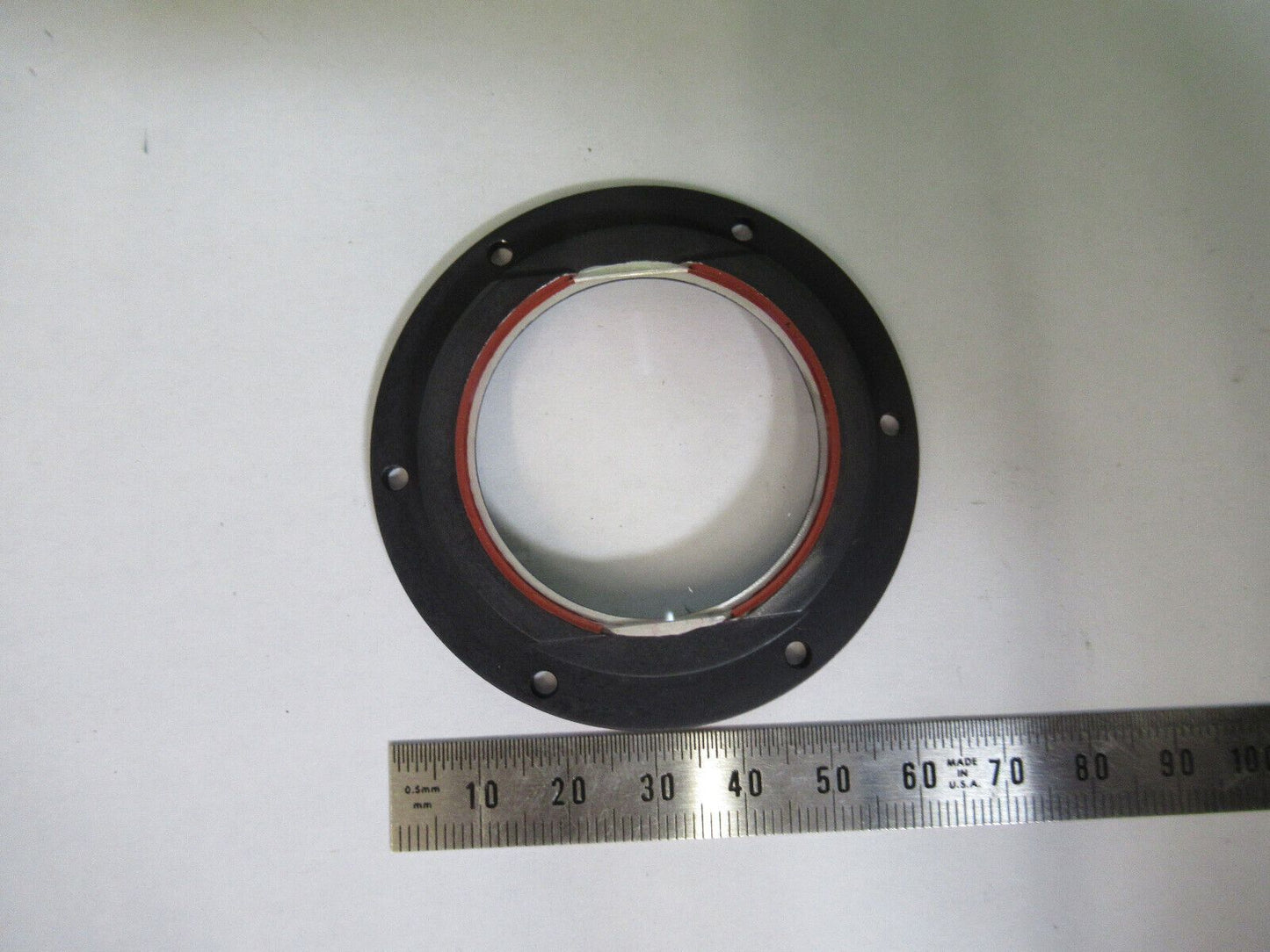 OPTICAL MIL SPEC LENS WINDOW MOUNTED OPTICS AS PICTURED W9-A-35