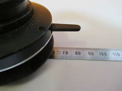 SPENCER AO AMERICAN OPTICS CONDENSER + IRIS MICROSCOPE PART AS PICTURED &P6-A-27