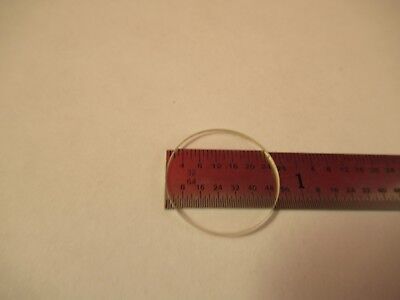 OPTICAL MICROSCOPE PART RETICLE OPTICS WITH MICROMETER AS PICTURED &92-A-25