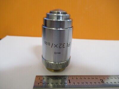 LEITZ WETZLAR OBJECTIVE PL 32X INFINITY OPTICS MICROSCOPE AS PICTURED &5M-A-12